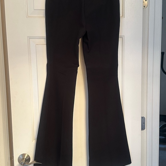 Derek Lam 10 Crosby Robertson Crop Flare Pants Black Size 10 NWT $395 - Picture 2 of 13